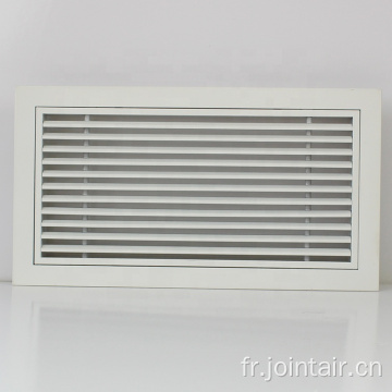 Grille de barre linéaire en aluminium amovible HVAC